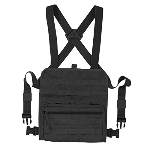 VooDoo Tactical 20-0130001000 Admin Chest Rig, Black