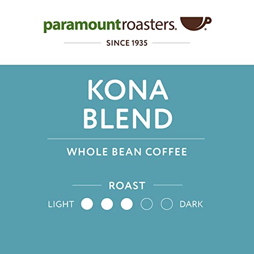 Kona Blend Whole Bean Coffee, 5 Pound Valve Bag, By Paramount Roasters #TOP1