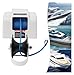 Outdoors Pontoon Electric Anchor Winch High-Efficiency, 12-Volt DC, All Steel Gear Motor and 100-feet of Pre-Wound Double-Braid Anchor Rope