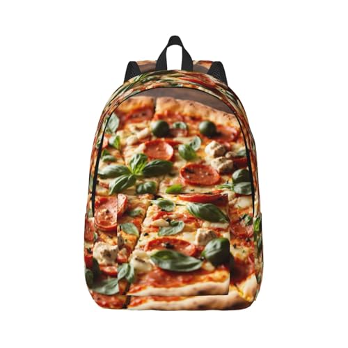 Sac à dos d'infirmière Pizza Pepperoni idéal pour le travail et le voyage décontracté