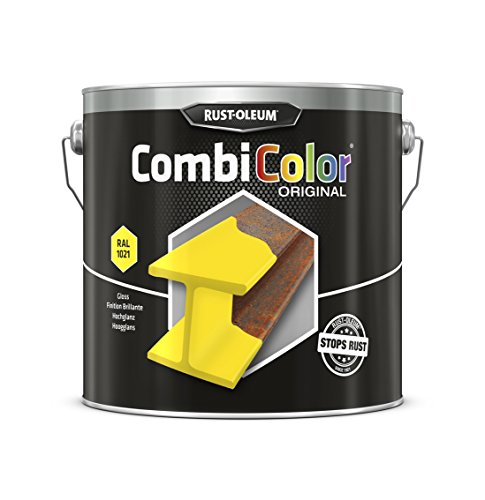 Image of RUST-OLEUM 7346.2.5 Combicolor Original, Superior Metal Protection, Direct To Rust, Coleseed yellow -RAL 1021