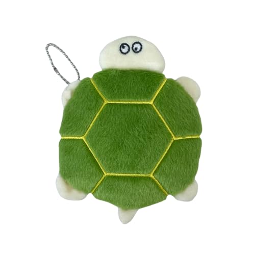 BRTOO Cute Coin Purse Plush Animal Coin Pouch Small Funny Kawaii Change Purses with Zipper Mini Cute Wallet Shark Bag for Women & Girl, Tortoise, Cute