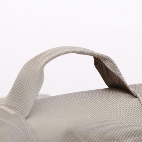 Sacoches de vélo en lin vert pour porte-bagages arrière robuste - 6