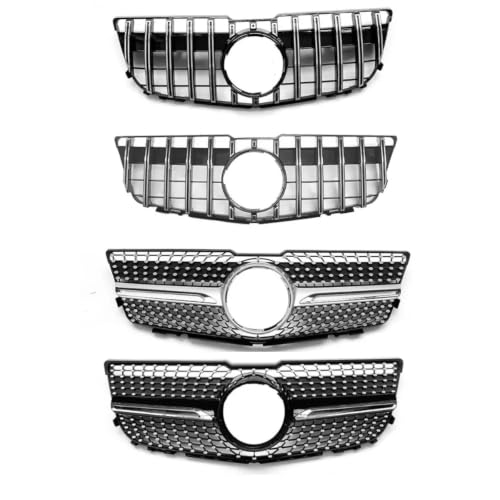 Grille calandre Benz GLK X204 2013-2015 maille ABS chrome noir
