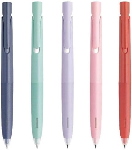 Amazon 限定 ゼブラ 油性ボールペン ブレン 0 5mm 限定色5本セット 油性ボールペン 文房具 オフィス用品