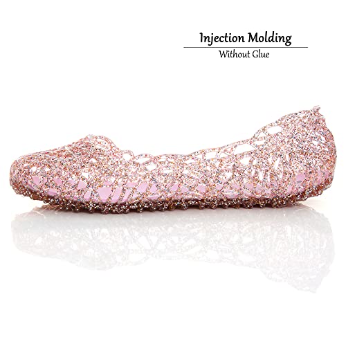 Image of Dear Time Women Flat Heel Summer Beach Jelly Shoes