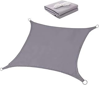 Yardwe Pátios De Piscinas Ao Ar Livre Guarda-Sóis De Quintal Guarda-Sóis De Quintal Quadrilateral Guarda-Sóis Para Pátios Guarda-Sol De Vela Quadrado Para Piscina Cobertura Superior