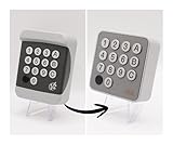 📡 Technologie Rolling Code 433,92 MHz – Transmission cryptée, code unique à chaque utilisation. Empêche toute duplication, copie ou interception du signal.