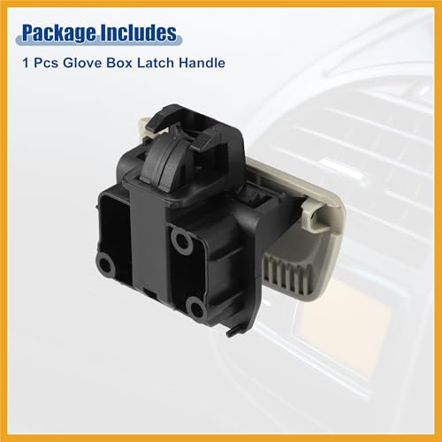 Manija Cerradura Caja Guante Beige miniatura 6