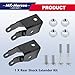Rear Drop Shock Extenders Extensions for Lowering Trucks Kit Compatible with 1975-1987 Chevy C10 C15 GMC C15 C1500