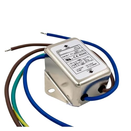 Filtro DC CW1B-6A-L con línea de 12V para fuentes de alimentación puras