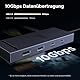 UGREEN Revodok Pro 10Gbps USB C Hub, USB C Adapter mit HDMI 4K@60Hz, Docking Station mit USB-A 3.2, 2*USB-C 3.2, SD/TF Kartenleser, PD 100W Kompatibel mit MacBook, Surface, iPad Pro und mehr
