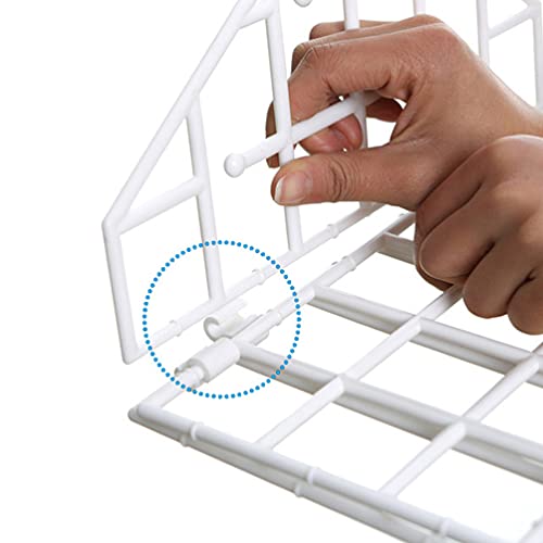 HOMSFOU Prateleira De Armário Organizador De Cubos Organizador De Roupas Sobre a Sapateira Da Porta