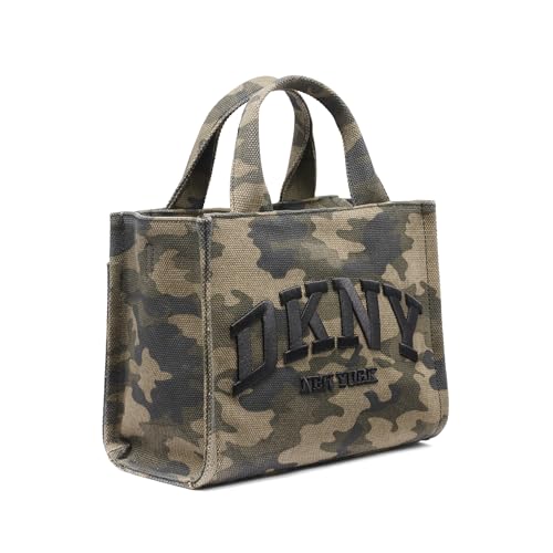 Bolso Tote pequeño de lona para mujer DKNY miniatura 4