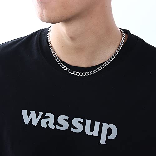 Nymerianoble Layered Initial Necklaces For Men Letter D Pendant Cuban Chian Necklace For Men Cool Gifts For Dad Son Friends Layered Mens Letter Necklace #TOP2