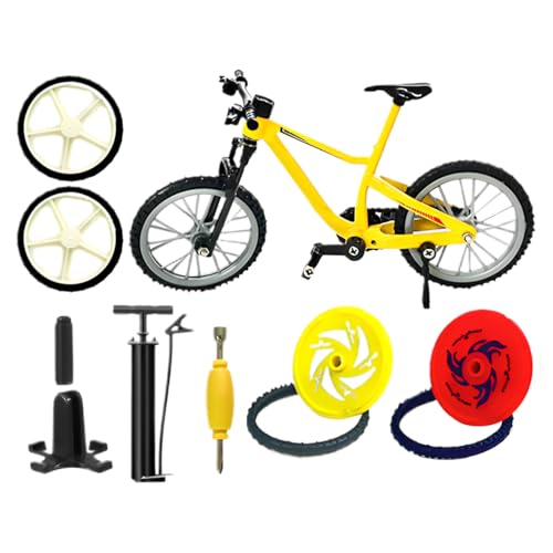 Jouet à doigts – Vélo à doigts Flick Trix, jouets de cycle de sport avec pièces modifiables, kit de modification de modèle de vélo de montagne |...
