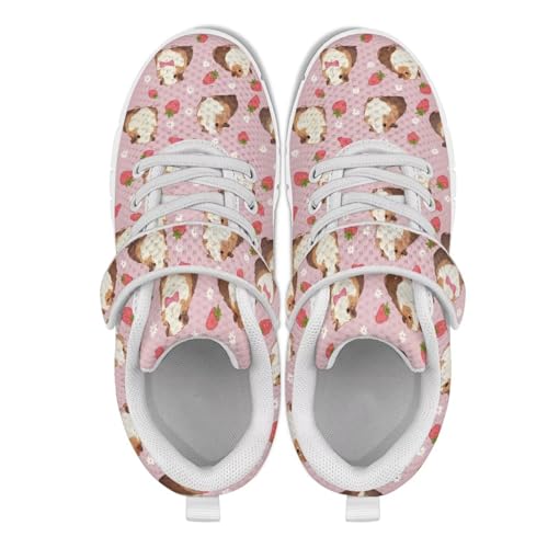 Animal Pattern Running Shoes Boys Girls Sneakers Single Buckle Breathable Tennis Shoes for School Comfortable Lightweight Footwear2