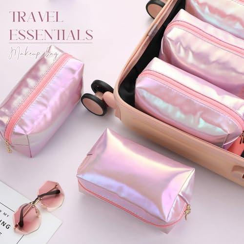 Trousse de toilette portable Sanwuta en polyuréthane résistant à double zip