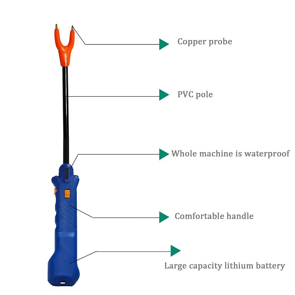Elektrischer Viehtreiber - Wasserdicht Für Rinder, Schweine & Pferde