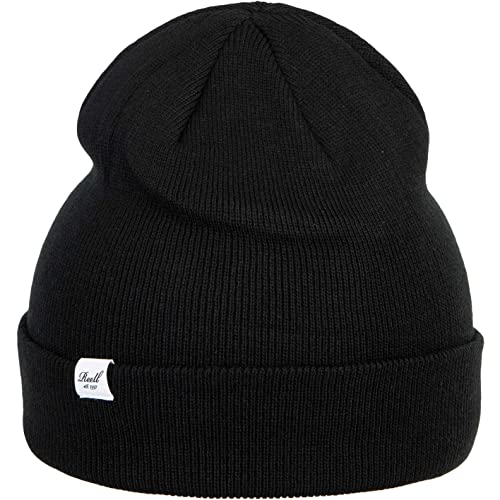 Reell Cuff Beanie (one Size, Black)