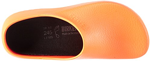 Image of Birkenstock Women's Super-Birki Clogs, Orange Neon Orange, 4.5 UK