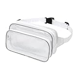 Anti Static Cleanroom Toolbag Electrician Belt Bag Practical Portable Transparent PVC Waist Bag for Camping Picnics Beaches