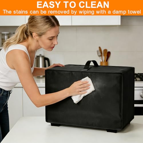 Image of Air Fryer Cover Dust Cover for Gourmia French Door Air Fryer Oven GTF3588S-XL 37 Qt Convection Toaster Oven,18.90 inch*16.14 inch*12.99 inch Heat-Resistant Waterproof Dust-proof Kitchen Appliance Covers