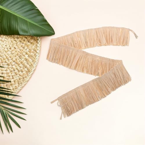 Rafia natural de 10 cm selecta para proyectos de alta decoración DIY 8