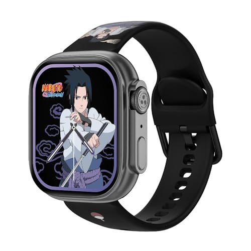 Fit Touch 5 - Sasuke Edition Smart Watch con display touch AMOLED da 1.75 pollici funzioni telefono monitoraggio della salute pressione sanguigna frequenza cardiaca sonno SpO2 e sport.