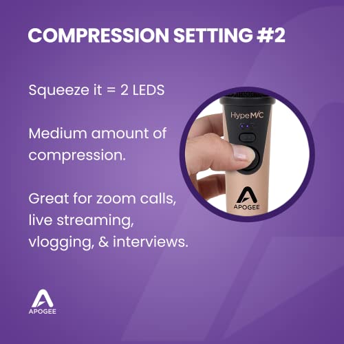 Apogee Hype Mic - Usb Microphone With Analog Compression For Capturing Vocals And Instruments, Streaming, Podcasting, And Gaming #TOP4