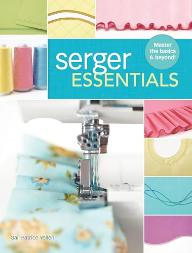 Features: Handy Tips & Tricks explain common handling errors and how to avoid them. Specialty Serger Feet Section details the different serger feet available and when to use them. 5 simple projects put your new serging knowledge into practice. Cover stitch overview complete with decorative and construction techniques. Quick Reference Guide lets you quickly find the machine settings for popular stitches.