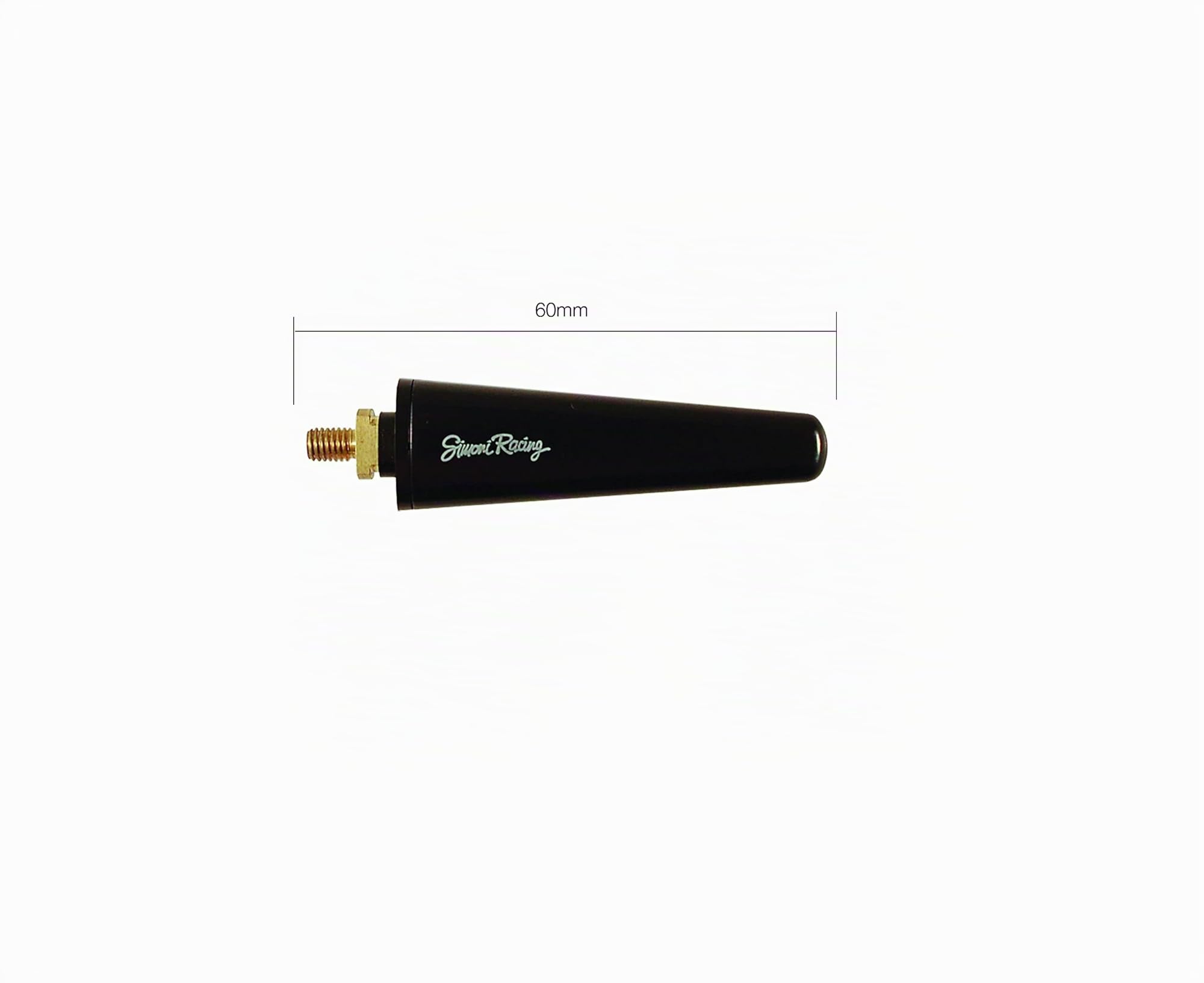Simoni Racing ASR/196-N Antenne, Schwarz, speziell für Alfa Romeo, Fiat, Lancia