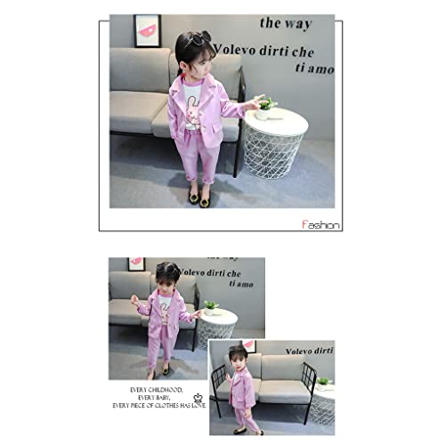 SUWIAKLALL Kit de roupas para banquetes de casamento para meninas conjunto de roupas formais roupas
