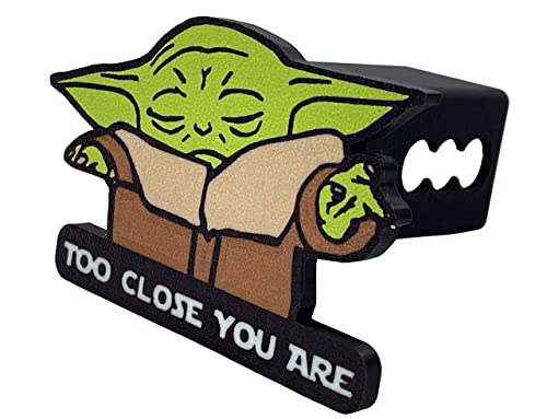Baby Yoda Trailer Hitch Cover - Too Close #TOP4