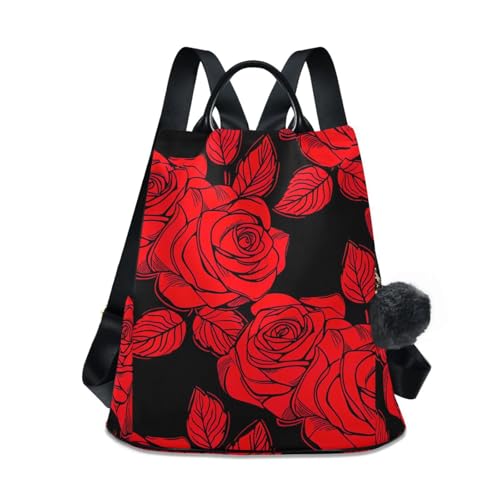 Cartable pour voyage extérieur femme sac à dos antivol rose