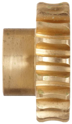 Boston Gear GB1060A Worm Gear, Plain, 14.5 PA Pressure Angle, 0.500" Bore, 20:1 Ratio, 20 TEETH, RH