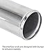 ETL INDUSTRIES Straight Aluminum Pipe Polished, OD 2.5