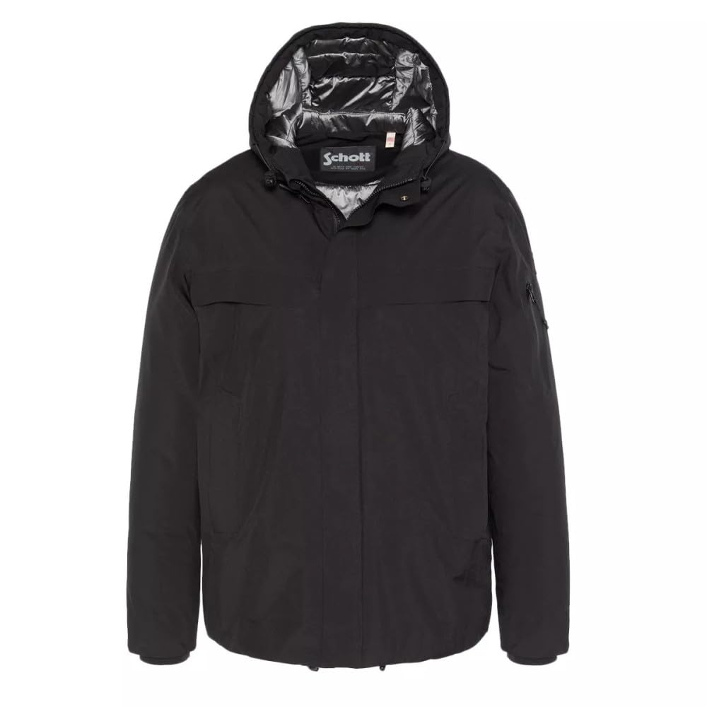 Schott NYC EMMETT Jacket Black S, Schwarz, S
