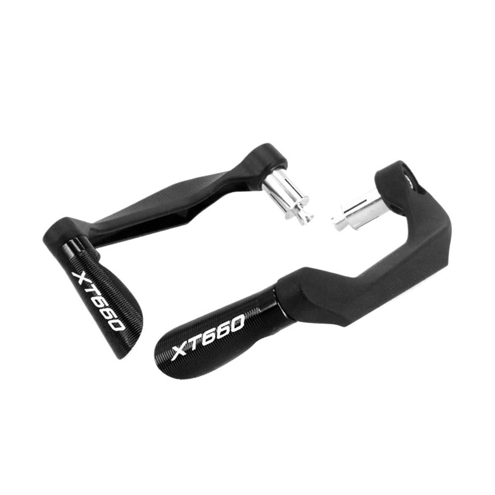 Beqlxta Black Brake Lever Guard Motorcycle Handlebar Grips Guard Brake Clutch Levers Guard Protector For Xt660/X/R/Z Xt660x Xt660r Xt660z Xt 660(Black)
