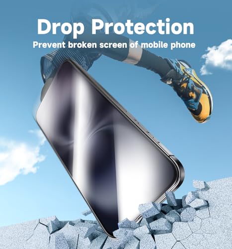 MAGIC JOHN 2 Pack for iPhone 16 Plus 6.7 inch Tempered Glass Screen Protector, Auto Dust-Elimination Installation, Bubble Free, HD Clear, Easy Installation