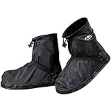 【Immer trockene Füße】Die wasserdichte PVC-Beschichtung sorgt für maximale Trockenheit unter dem unter Ihrem Fahrrad Überschuh