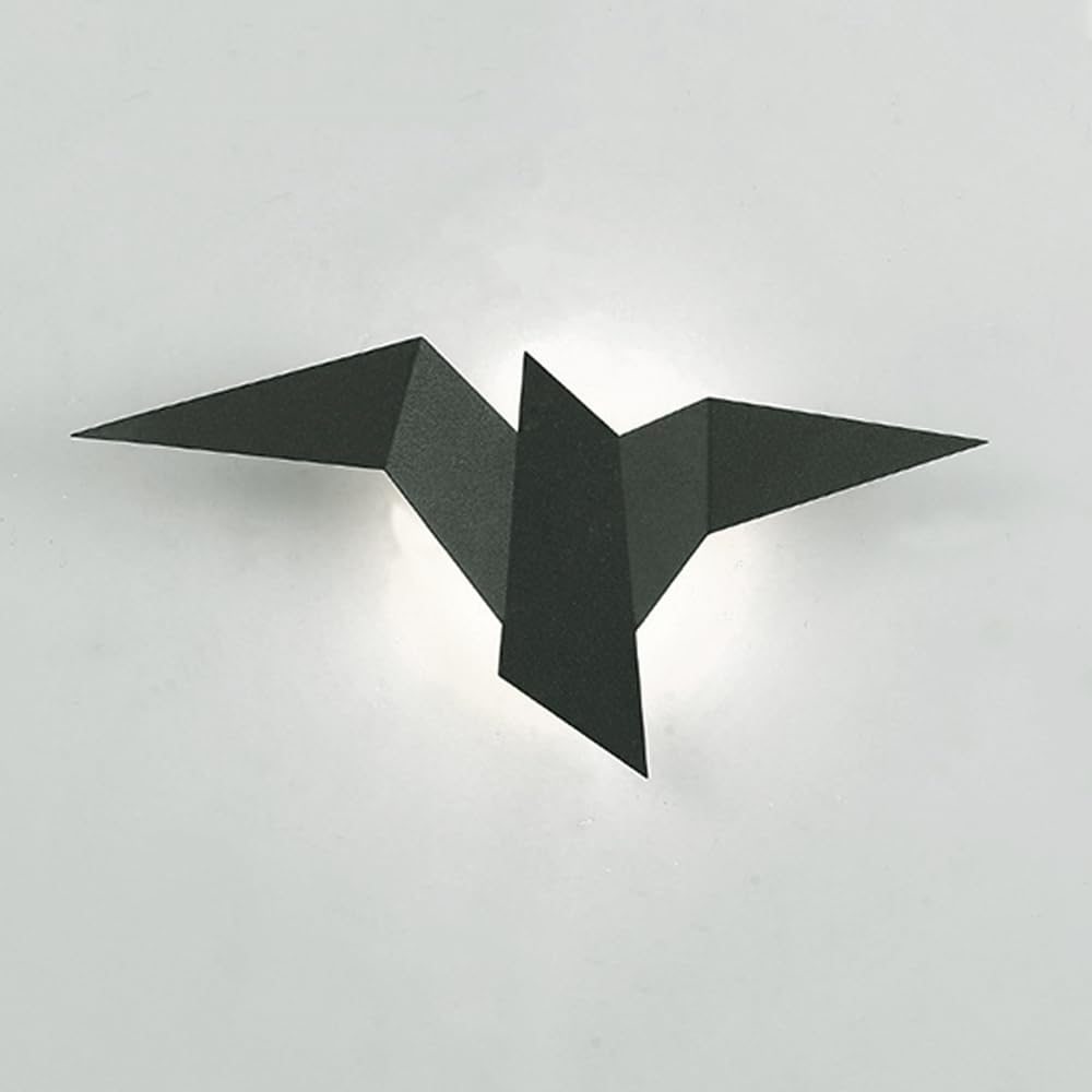 Lámpara de pájaro de metal para decoración DIY en la sala de estar