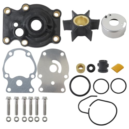 YYU Upgraded 393630 Water Pump Kit for Johnson Evinrude OMC Outboard 20 25 30 35 HP Replacement
