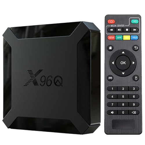 Android 10.0 TV Box, X96 Queen, Allwinner H313,Smart Media Player con 2GB de RAM 16GB de ROM Que soporta Reproductor Multimedia Caja TV 3D/4K/HD