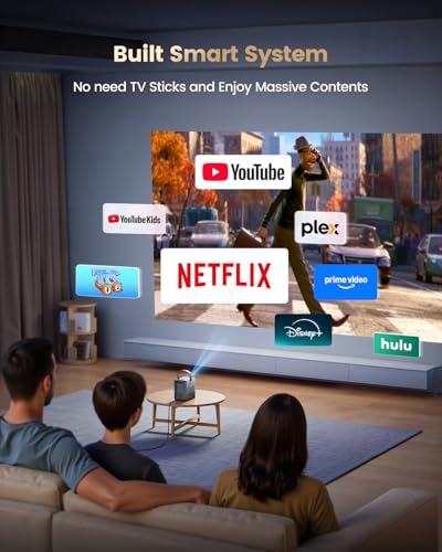 Smart 1080p Movie Projector