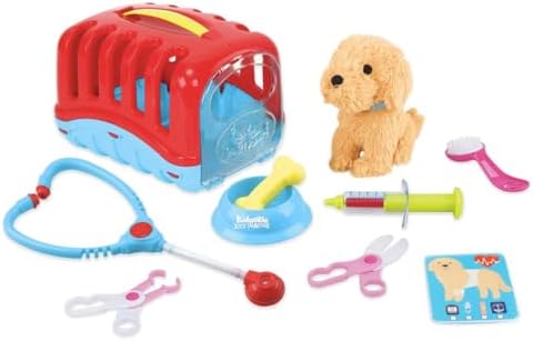 Kidoozie - My First Groom 'N Care Pet Carrier - Toddler Pretend Play Set image 3