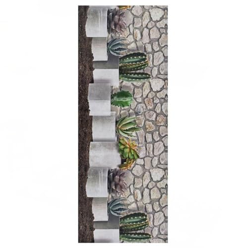 Alfombra pasillo antideslizante para evitar resbalones y proteger el suelo con vinilo PVC 2