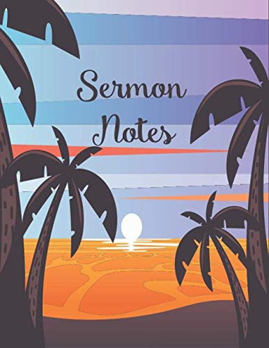 Sermon notes: Sermon Notebook with Tree.