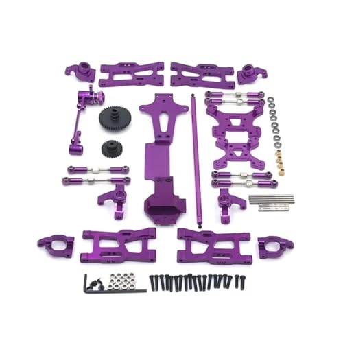 Amortisseur Métallique WLtoys 144001 bras bielle direction kit pièce RC 1/14