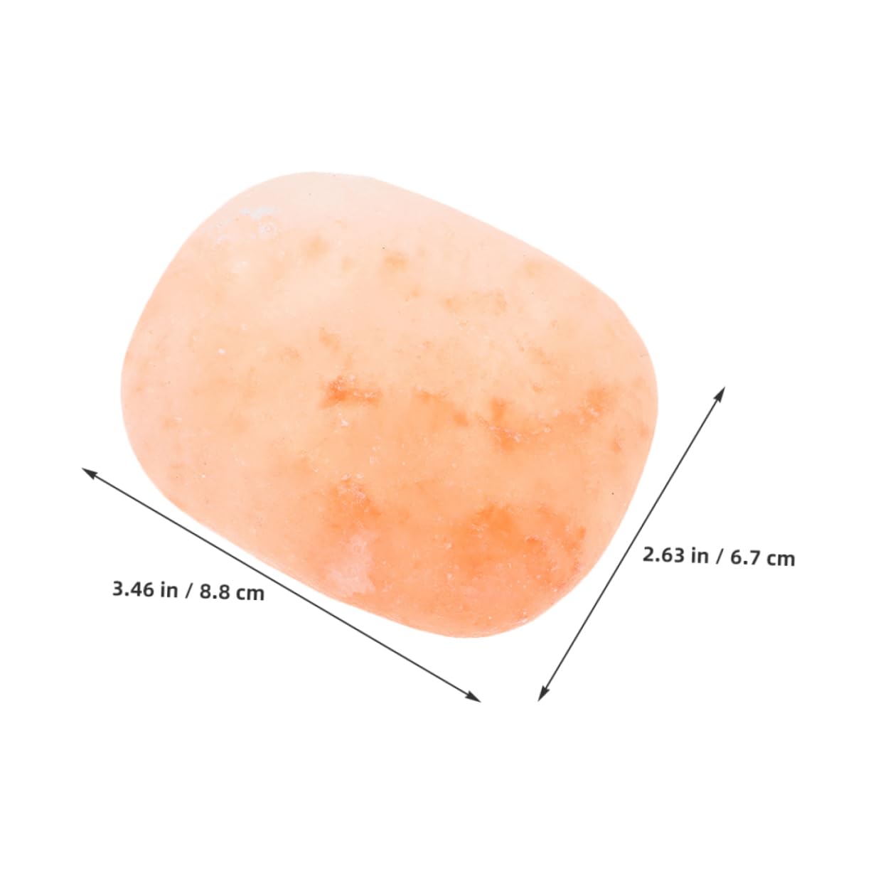 Jabón Corporal Exfoliante Limpieza Profunda 2 Piezas de Sal Mineral Natural para Cuidado Piel, Adecuado para Viaje y Cuerpo